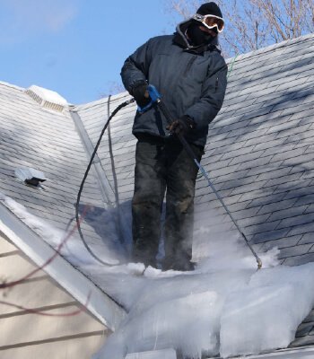 Snow & Ice Dam Removal in Blaine, MN